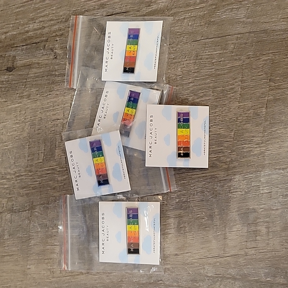 Marc Jacob's pride pins